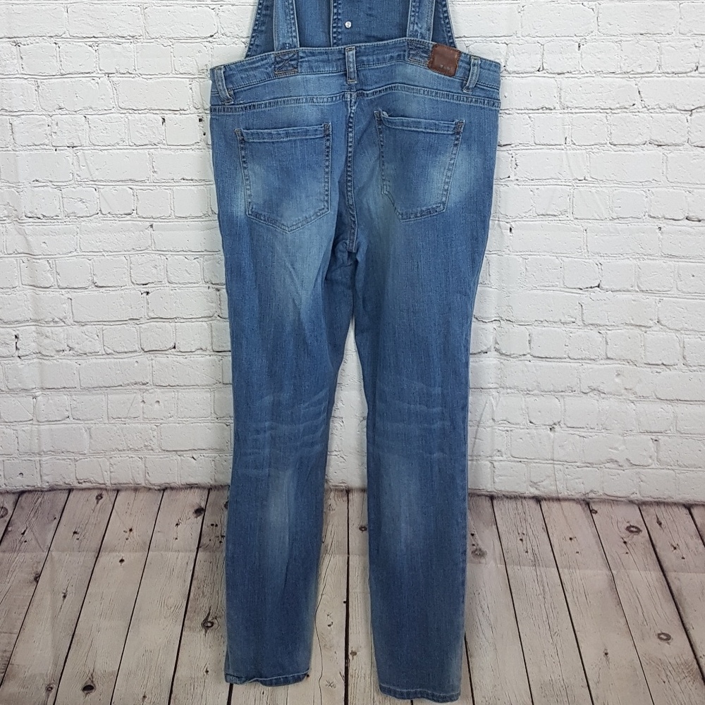 Distressed Denim Overall - Picture 8 of 8